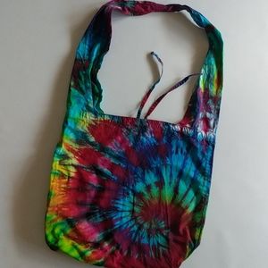 Ice dyed Hobo bag